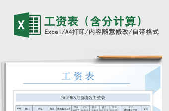 2021年工資表（含分計算）