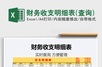 2021年財務(wù)收支明細(xì)表(查詢)