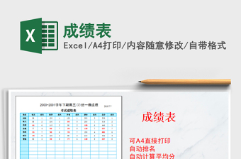 2021年成績表