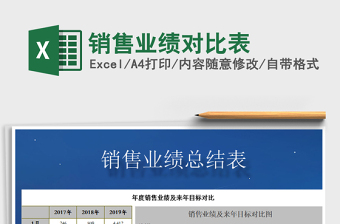 2021年銷售業(yè)績對比表