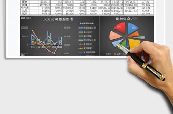 2021年销售回款统计报表+图表分析