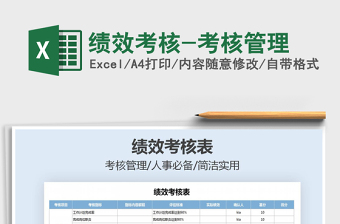 2021绩效奖金考核管理表