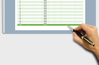 2021年綠色表格之產品描述免費下載