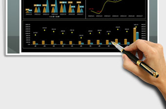 2021年收支明細表-動態圖表看板