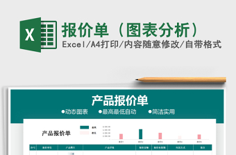 2021年報(bào)價(jià)單（圖表分析）