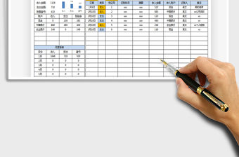 2021年收支表-財務日報表