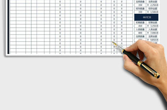 2021年庫(kù)存進(jìn)銷存明細(xì)（多功能查詢查詢計(jì)算）