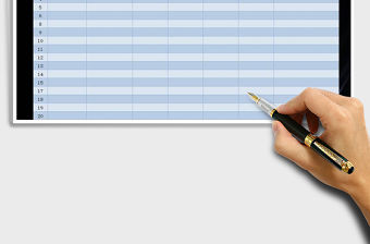 2021年人事考勤明細表