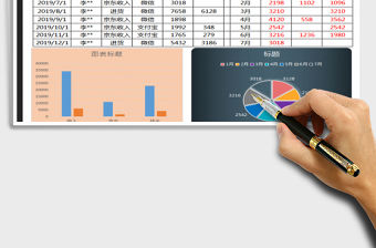 2021年日常記賬單(統(tǒng)計(jì)圖)