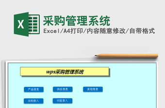 2021年采購管理系統