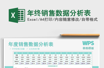 2021年年終銷售數(shù)據(jù)分析表