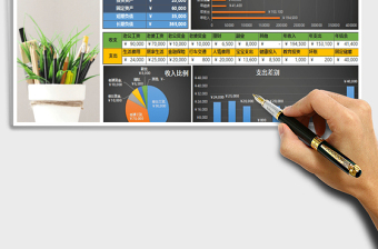 2021年家庭理财年度收支报表