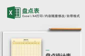 2021年盤點表