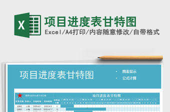 2021年項目進(jìn)度表甘特圖免費(fèi)下載