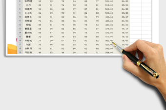 2021年學生成績表(含計算公式)