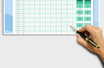 2021年學生成績管理表