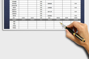 2021年月份財務(wù)統(tǒng)計報表