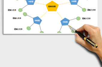 2021年思维导图组织结构图