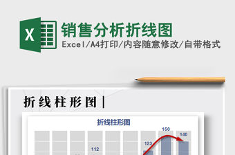 2021年銷售分析折線圖