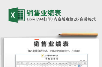 2021年銷售業(yè)績(jī)表