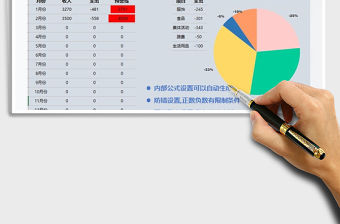 2021年大學生記賬本