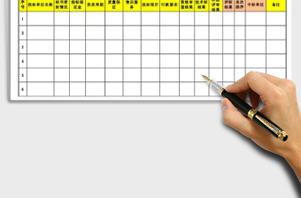 2021年物資采購(gòu)項(xiàng)目開標(biāo)記錄表（適合單品類物資）