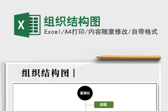 2021年組織結(jié)構(gòu)圖免費下載