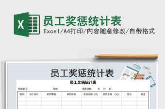 2021年員工獎(jiǎng)懲統(tǒng)計(jì)表