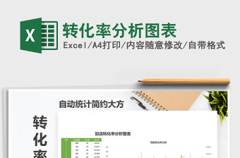 2021年轉(zhuǎn)化率分析圖表免費(fèi)下載