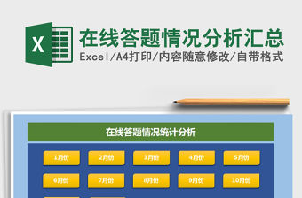 2021年在線答題情況分析匯總