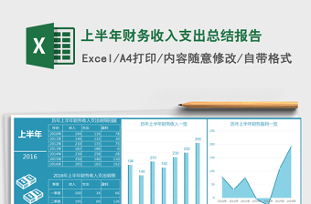 2021年上半年財(cái)務(wù)收入支出總結(jié)報(bào)告