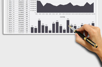 2021年店鋪年中促銷業績圖表