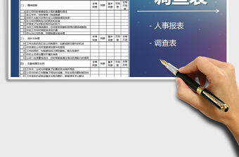 2021年公司員工滿意度調查表