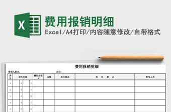 2021年費用報銷明細