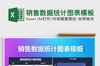 2021年銷售數(shù)據(jù)統(tǒng)計圖表模板免費下載