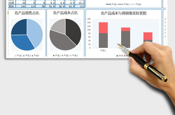 2021年销售业绩图表分析