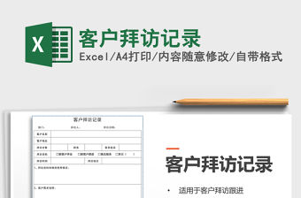 2021年客戶拜訪記錄