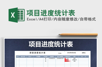 2021年項目進度統(tǒng)計表