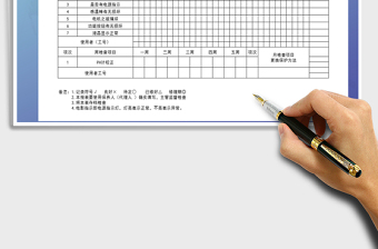 2021年日检查记录表