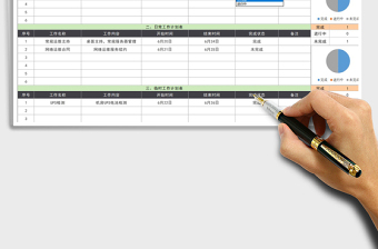 2021年工作计划安排表（图表汇总）