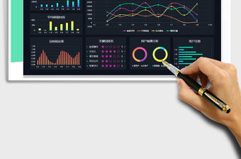 2021年網(wǎng)站運(yùn)營(yíng)分析可視化數(shù)據(jù)看板