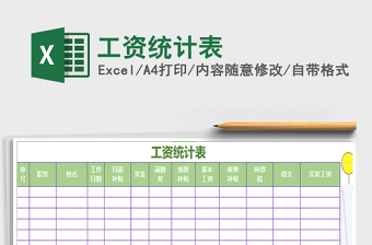 2021年工資統(tǒng)計(jì)表