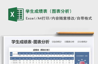 2022年學(xué)生成績表（圖表分析）