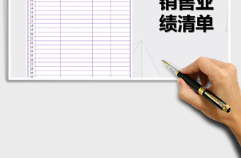 2021年業(yè)績清單表