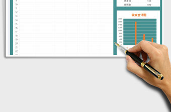 2021年日常收支記賬（全自動計算）免費下載
