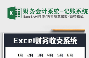 2021年財務會計系統(tǒng)-記賬系統(tǒng)
