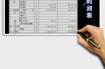 2021年小企業(yè)-損益表