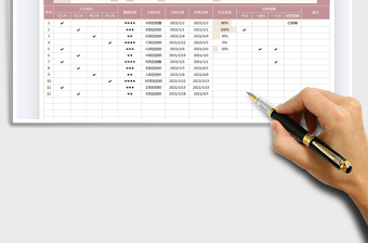 2021年工作計劃表-分段提醒統(tǒng)計
