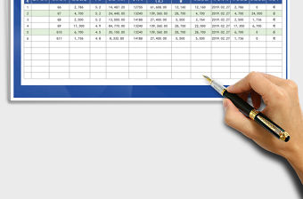 2021年客戶訂單管理明細表