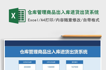 2021年倉庫管理商品出入庫進(jìn)貨出貨系統(tǒng)